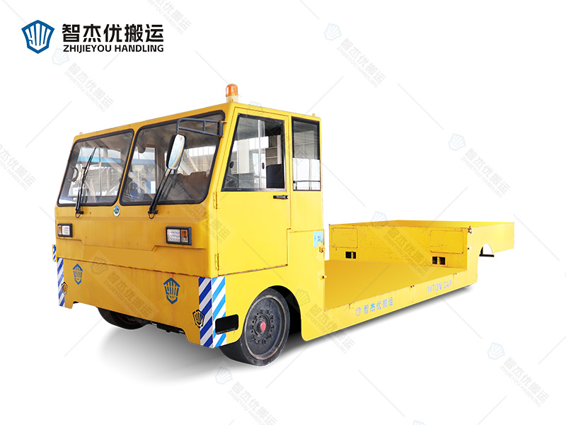 10噸方向盤駕駛室無軌電動(dòng)平車